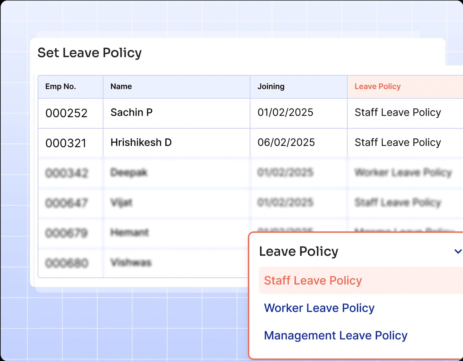 Ascent Leave Management