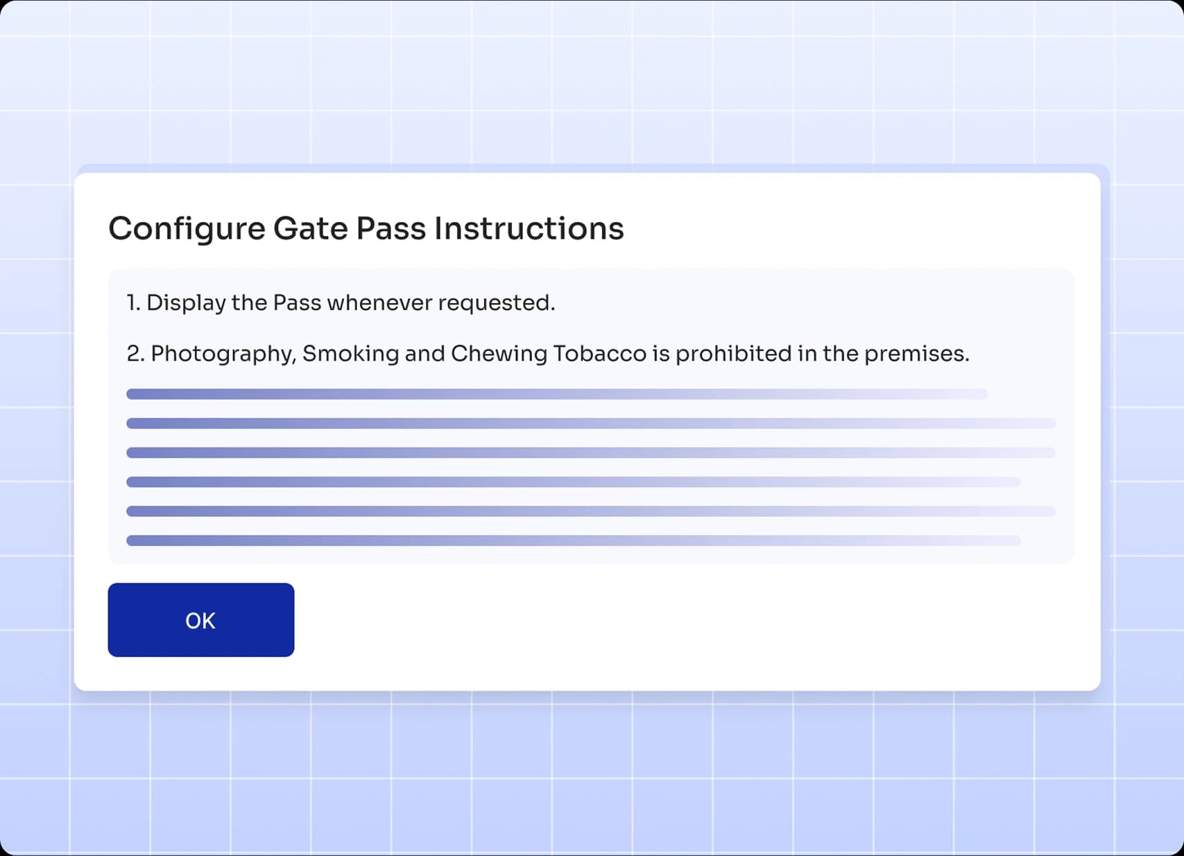 Configurable safety & security rules