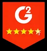 G2 Reviews 4.5 star rating
