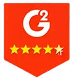 G2 Reviews 4.5 star rating